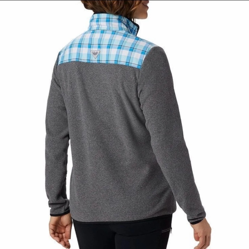 New Columbia Harborside Overlay Fleece Pullover - Picture 2 of 6